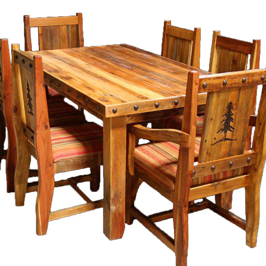 Barnwood Dining Table - 60 x 36 | Black Forest Decor