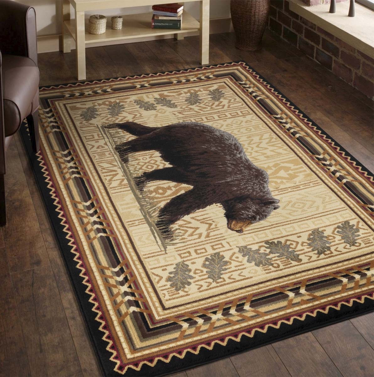 Rustic Wildlife Rugs, Including Bear Themed Rugs | Black Forest Décor
