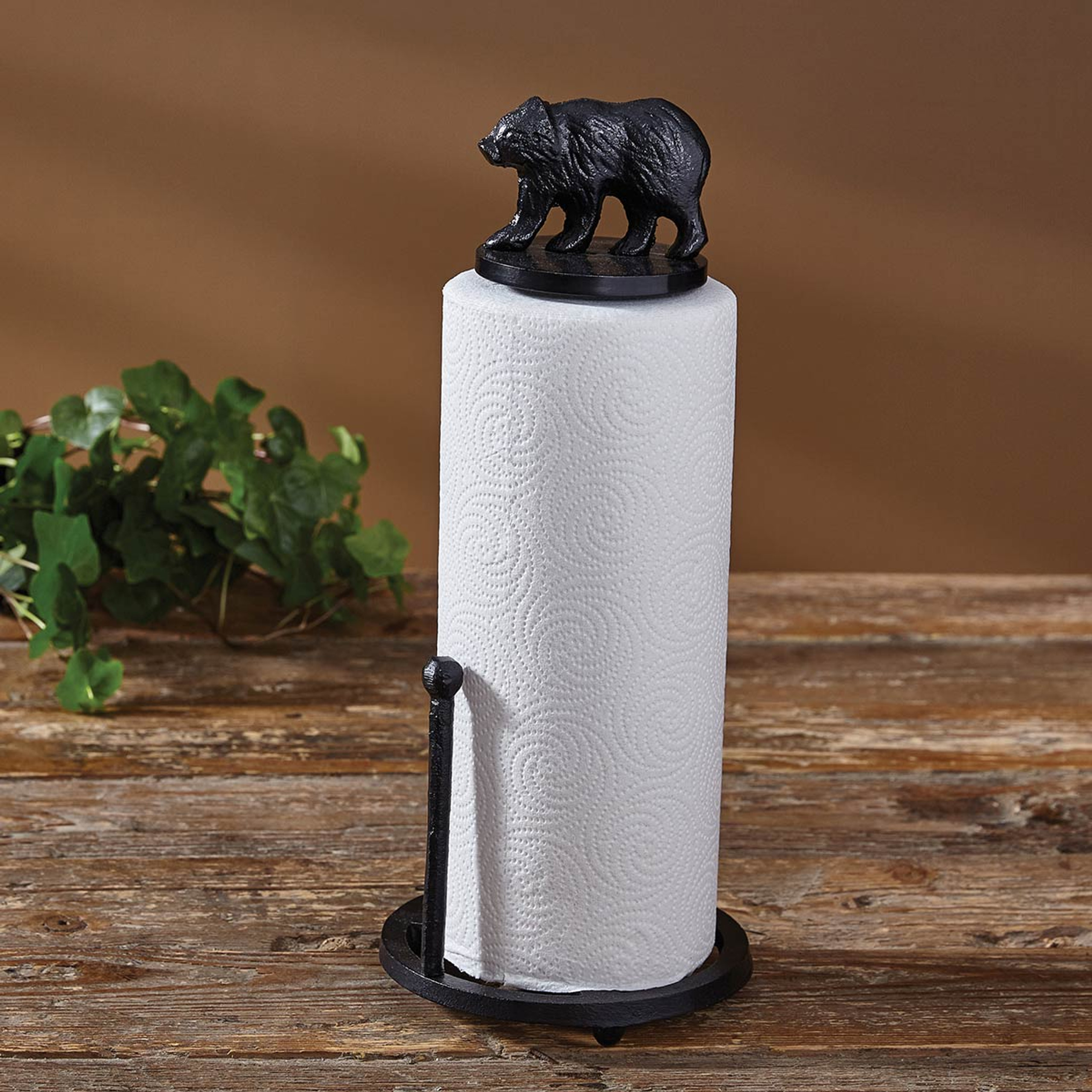 Bear Paper Towel Holder Black Forest Decor   Api9pnllr  16833.1630255835 