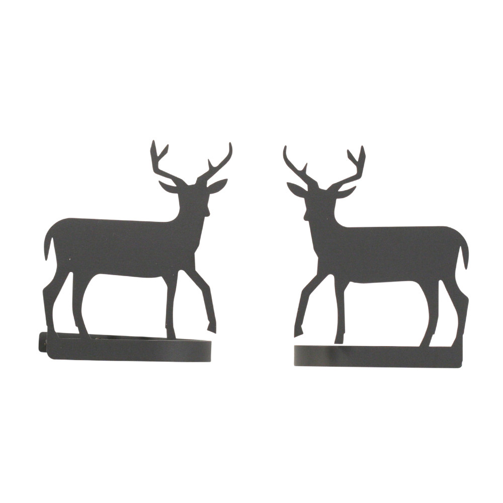 Metal Garden Deer - Pair | Black Forest Decor