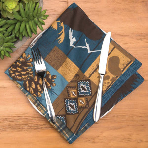 Wildlife Lakeside Trails Table Linens