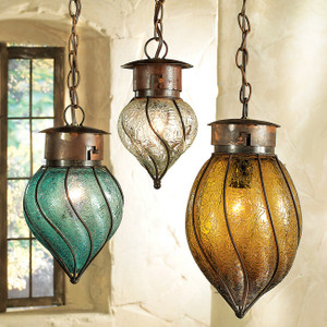 Southwest Glass Pendant Lights