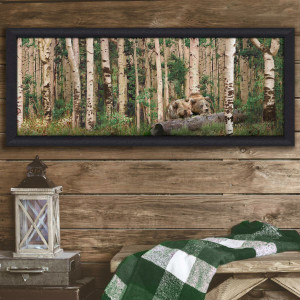 Personalized Aspen Bear Wall Art