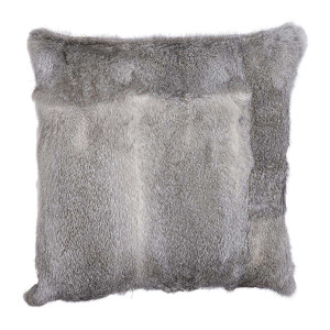 Gray Rabbit Pillows