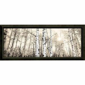 Sunrise Aspens Personalized Wall Art