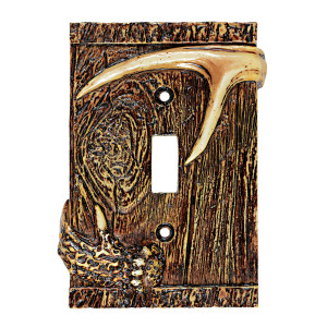 Buck Mountain Antler Switch Covers