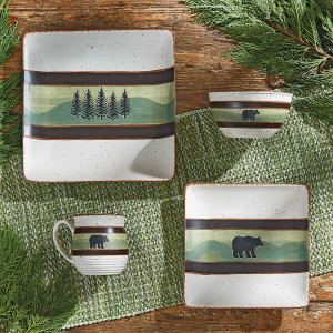 Bear Ridge Ceramic Dinnerware