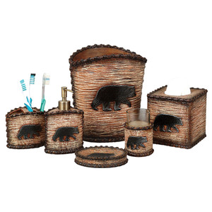 Black Bear Hideaway Bath Collection