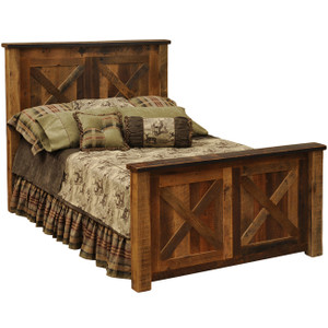 Barnwood Barndoor Beds