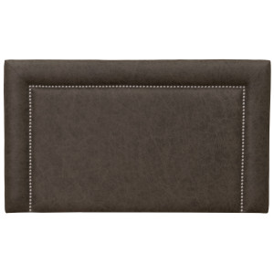 Plateau Saloon Gray Leather Headboards