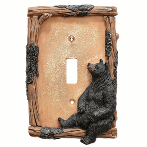 Black Bear & Twig Switch Covers