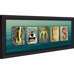 Lake Fishing Personalized Wall Art