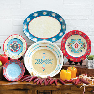 Southwest Horizons Melamine Dinnerware Collection