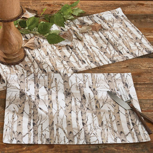 Birch Trees Table Linens