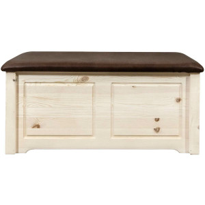 Denver Small Blanket Chest with Saddle Seat