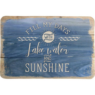 Lake Living Memory Foam Rug | Black Forest Decor