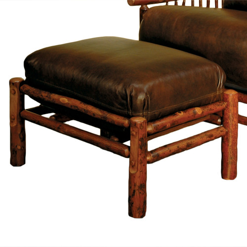 Black Forest Hickory Craft Ottoman
