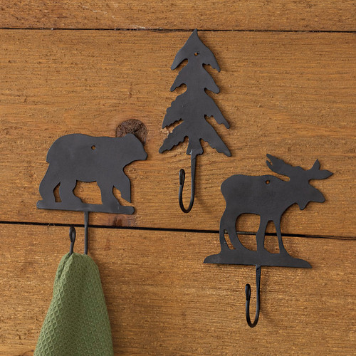 Mudroom Coat Rack | Hooks Rack, Coat Hooks, Wall Hooks, lake house decor |  Wall Mounted Coat Rack With Hooks | wooden trout coat rack