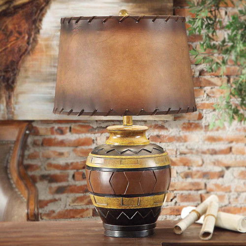 Golden Desert Table Lamp