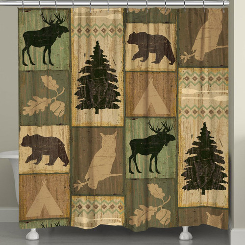 Gone Camping Shower Curtain