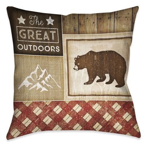 Great Outdoors 20 x 20 Outdoor Pillow