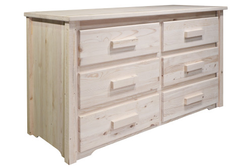 Homestead 6 Drawer Chest - Unfinished