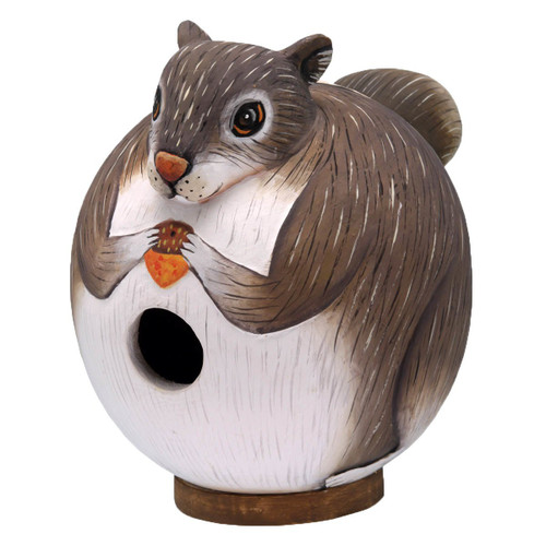 Hungry Squirrel Birdhouse