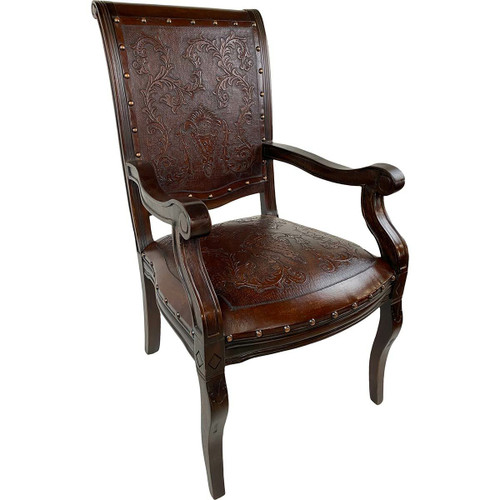 Imperial Chair with Arms - Colonial & Antique Brown