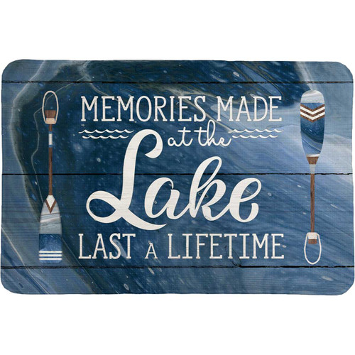 Lake Memories Memory Foam Rug