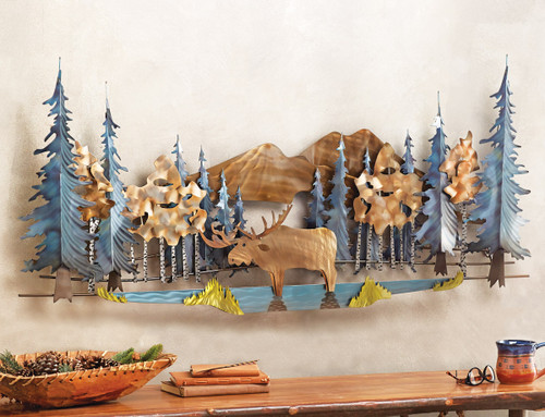 Lakeside Moose Wall Hanging