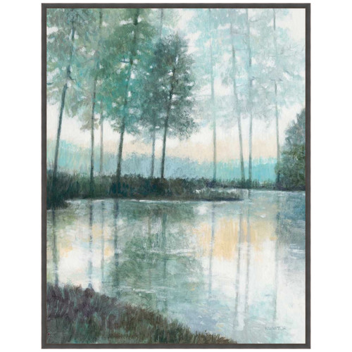 Lakeside Morning Canvas Art