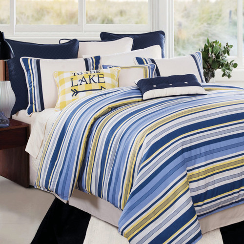 Lakeside Retreat 4 Piece Bed Set - Queen