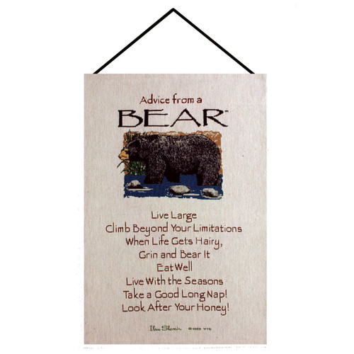 Lessons from a Bear Wall Tapestry