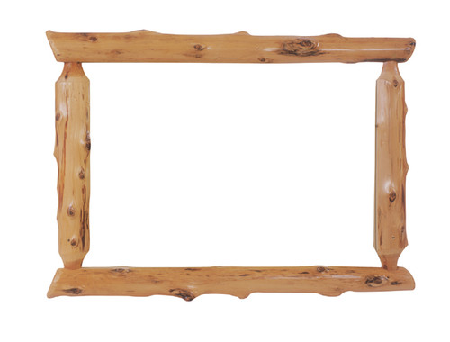 Log Mirror - 36 x 36 (Without Glass)