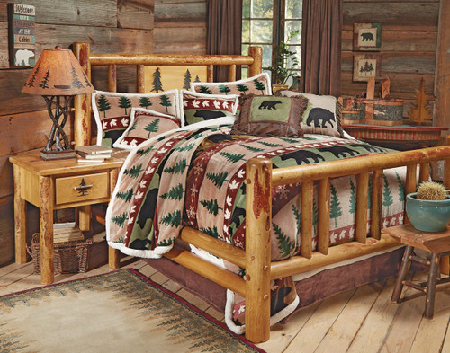 Rocky Mountain Log Bedroom Collection