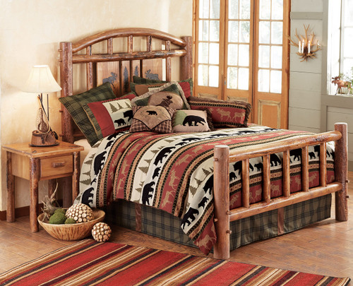 Moose Creek Log Bedroom Furniture