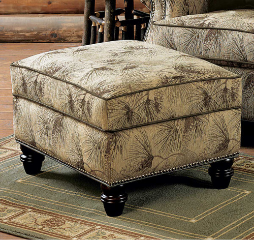 Pinecone Dusk Storage Ottoman