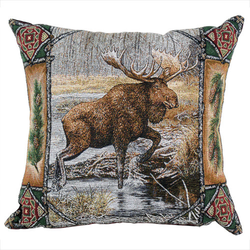 Big Sky Moose Pillow Cover