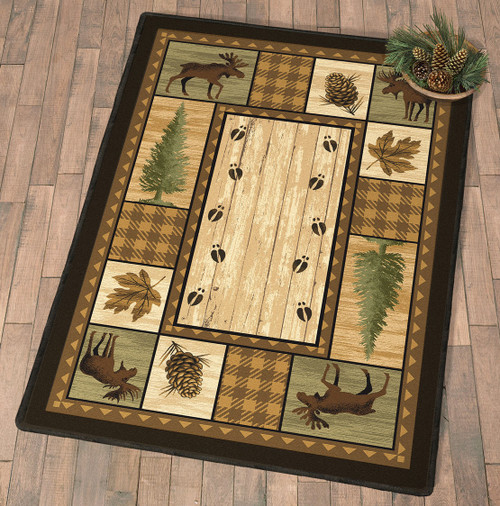 Moose Lodge Retreat Rug - 11 x 13