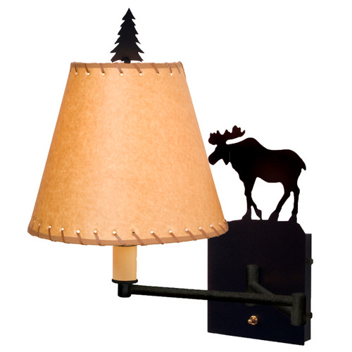 Moose Single Swing Arm Wall Lamp
