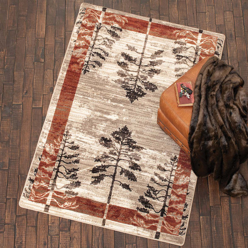 Mystic Woods Rust Rug - 3 x 4