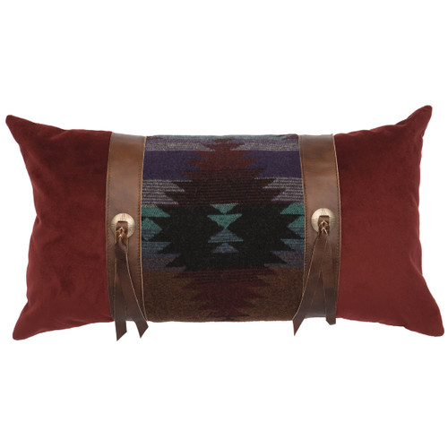 Painted Desert III Geometric Pillow