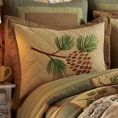 Pinecone Forest Standard Sham - OUT OF STOCK UNTIL 04/18/2024