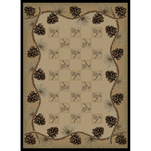 Pinecone Plethora Rug - 8 x 10