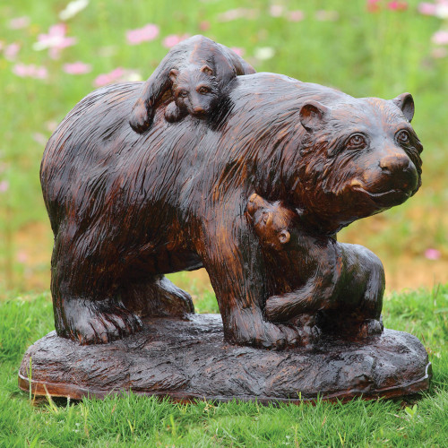 Playtime Bear Garden Sculpture
