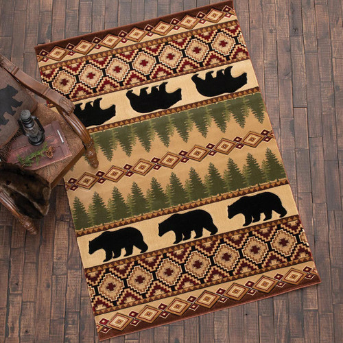 Ponderosa Bear Rug - 5 x 8 - OUT OF STOCK UNTIL 04/09/2024