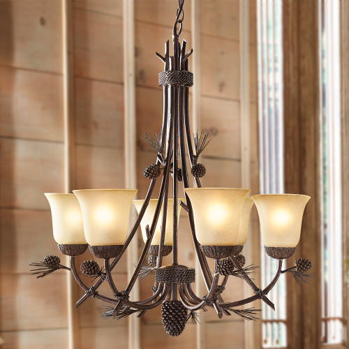 Ponderosa Chandelier (6-Light)