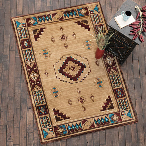 Native Vibes Southwest Beige Rug Collection