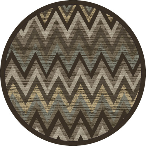 Rain Flame Rug - 8 Ft. Round