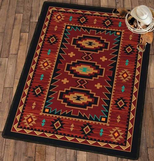 Red River Rug - 8 x 11